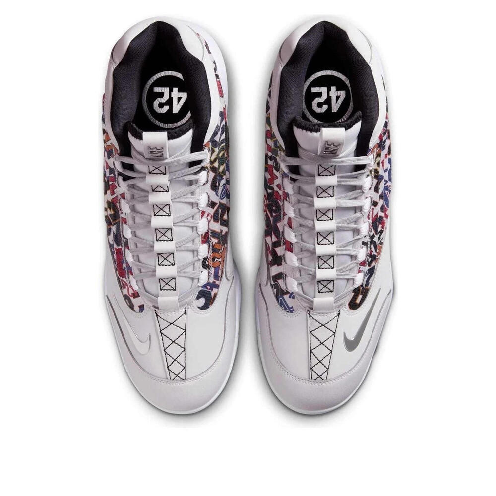 $169 Nike Griffey 2 MCS Jackie Robinson Baseball Cleats Size 13 Grey HJ4509-001 - Picture 3 of 13